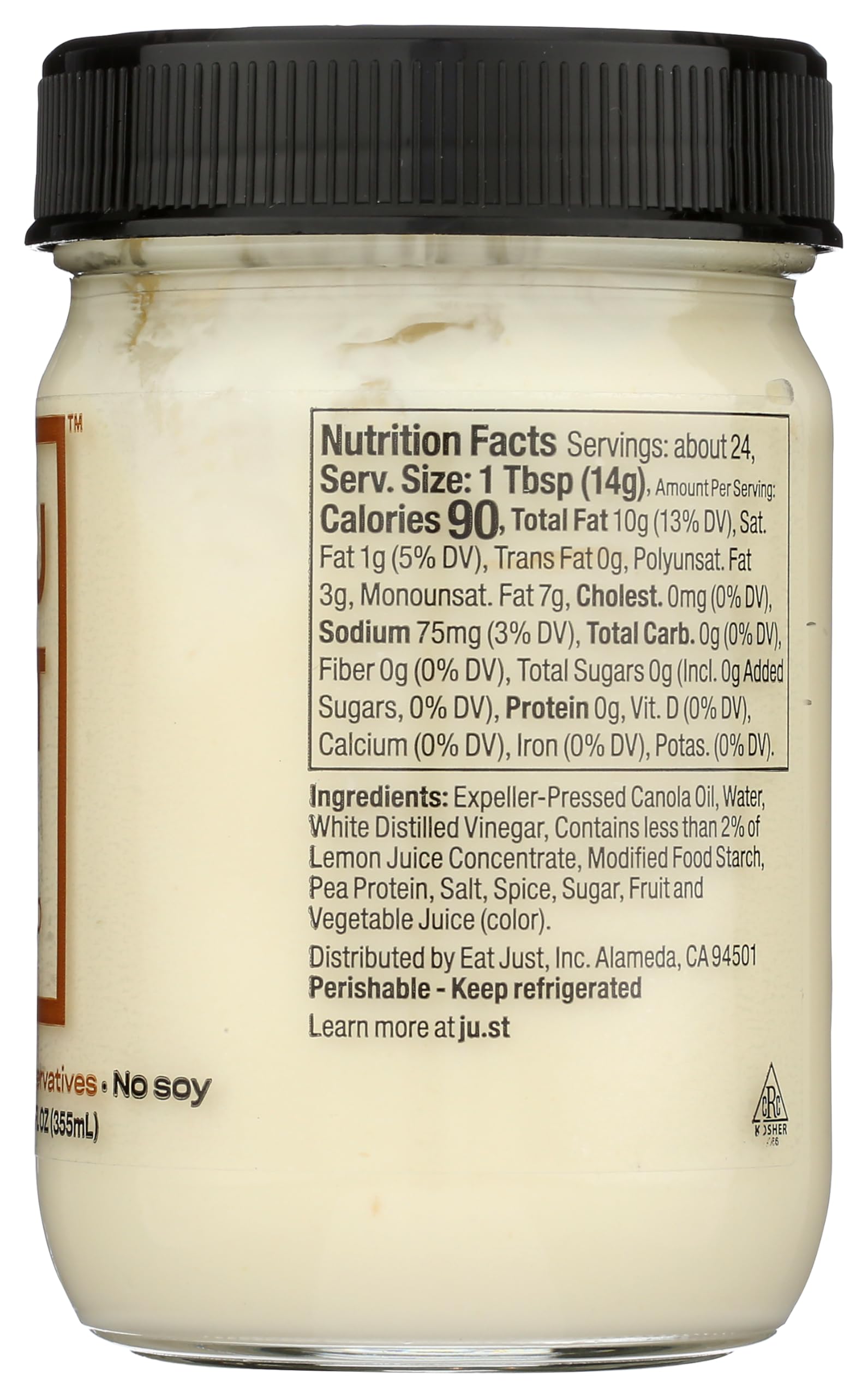 Just Mayo, Refrigerated, 12 Fl Oz | Grocery Pickup & Delivery